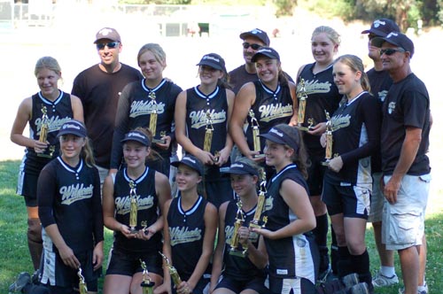 U14 Wildcat softballers bring home the gold from San Anselmo