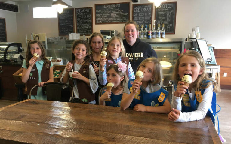 New Girl Scout troop focused on hard work, fun and ice cream