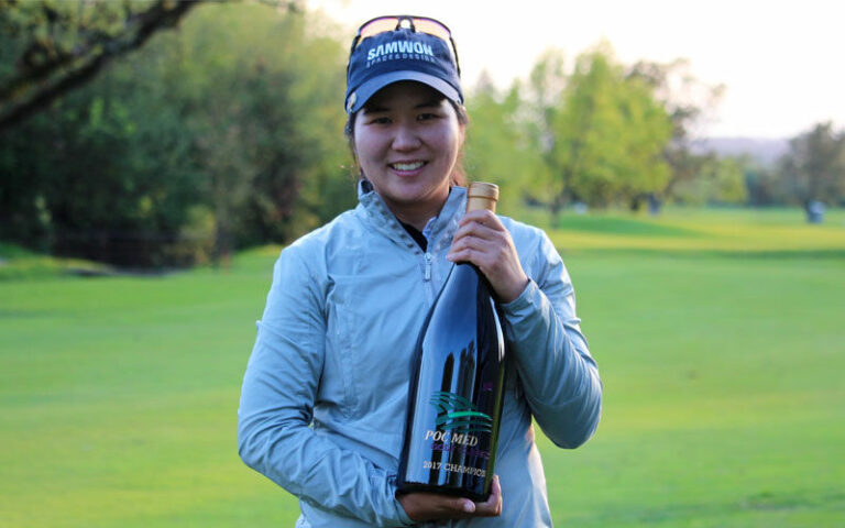 Kim fires 2-under 70 to capture POC Med Golf Classic