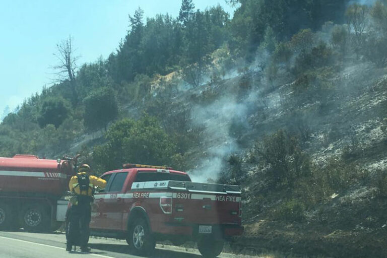 Blazes fills north county with smoke