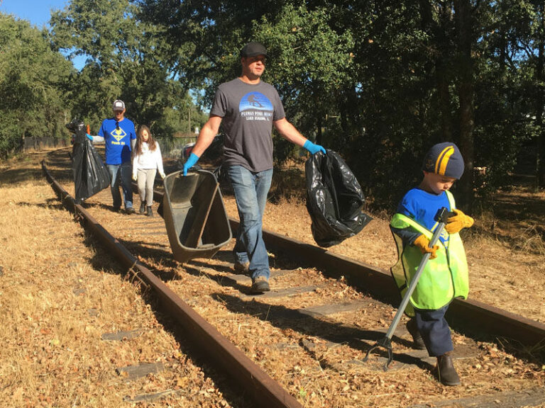 Community comes together for creek cleanup and safety fair