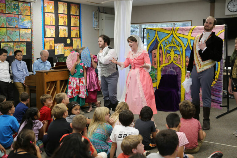 Opera a la Carte visiting local schools