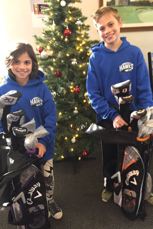 New golf clubs for kids