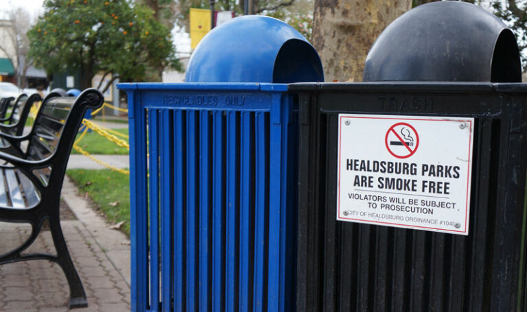 Healdsburg gets a ‘B’ for smoking efforts