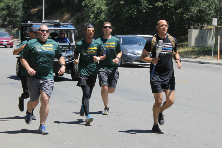 Healdsburg Police Department runs Special Olympics torch