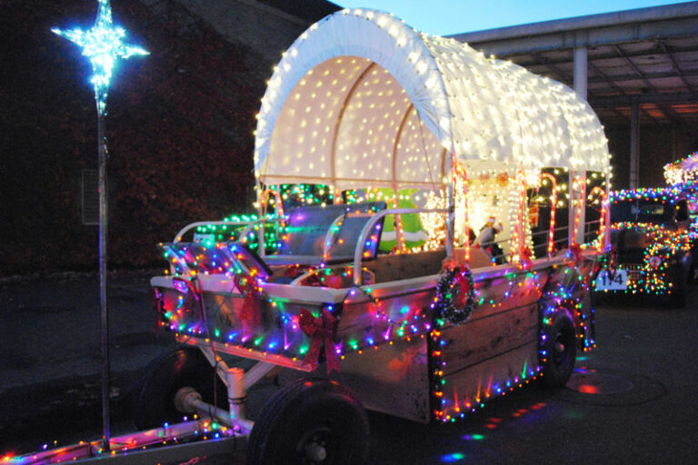 SLIDESHOW: Small town, big lights at the Geyserville Tractor Parade