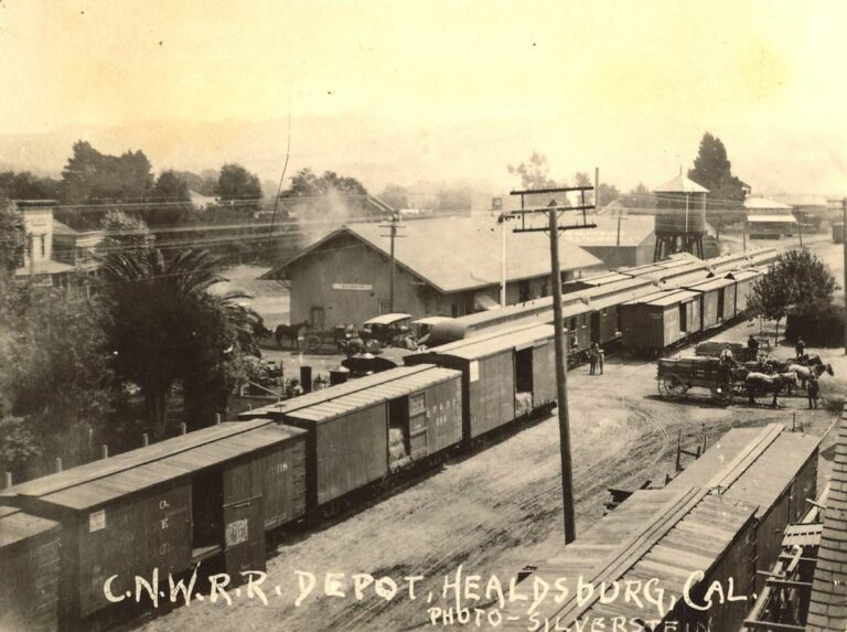 SoCurious: The Healdsburg train station