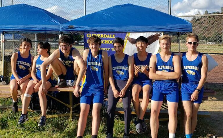 Running Eagles out fast at Kelseyville meet