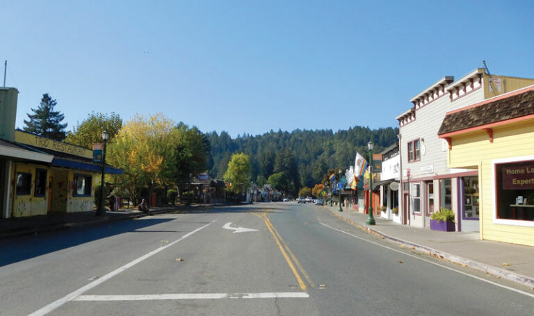 Staying behind in Guerneville