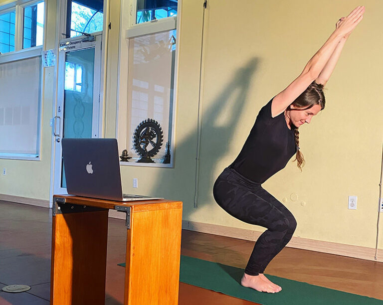 Local yoga and fitness centers go online