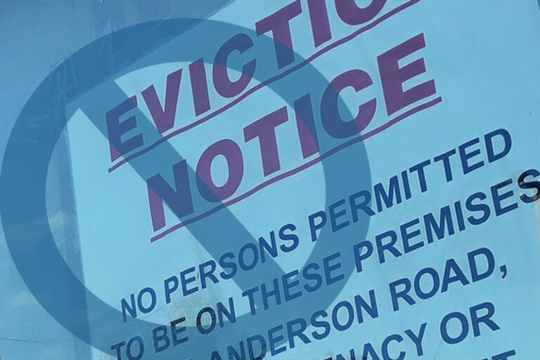 Supervisors suspend evictions