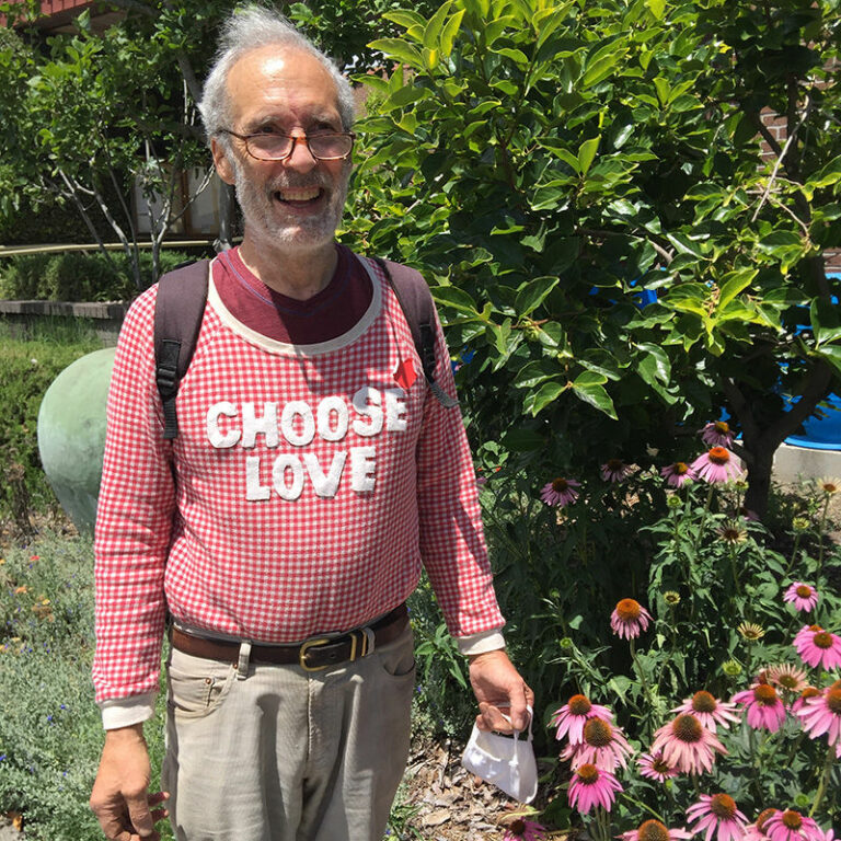 The weed warrior of Bodega Avenue