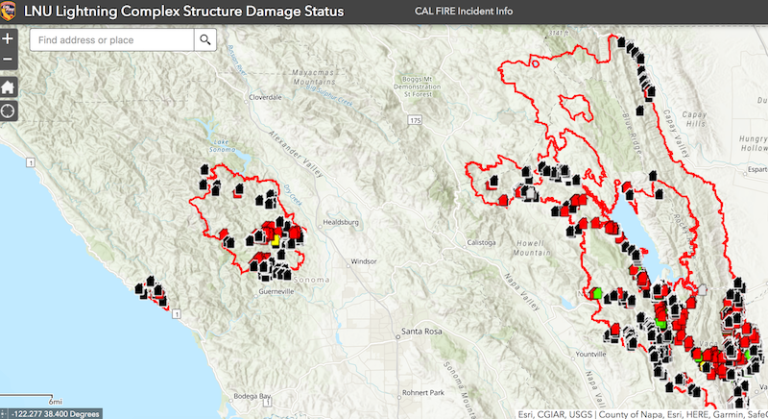 CalFire releases fire damage assessment map