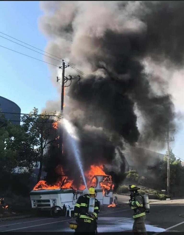 Nobody injured in Morris Street RV fire