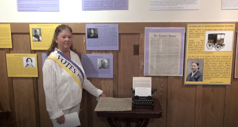 Exhibit explores west county’s suffragist history