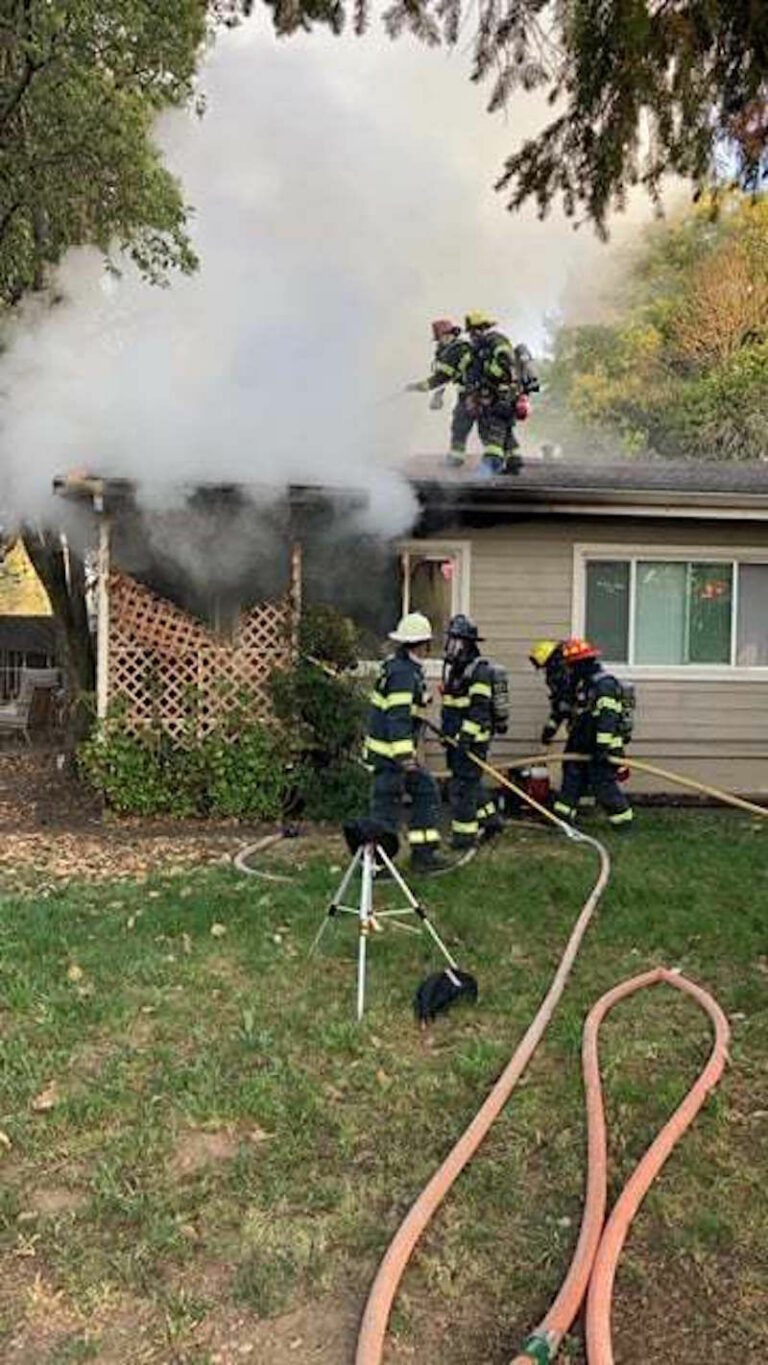 House fire in Windsor