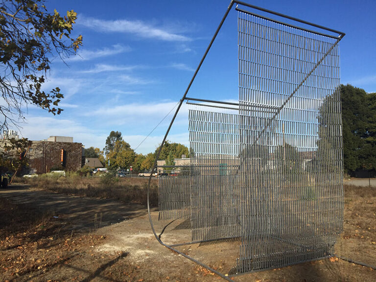 Temporary sculpture garden grows on hotel site