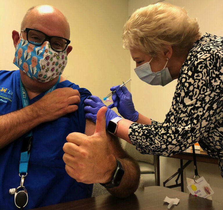 Healdsburg hospital staff among first to be vaccinated in county