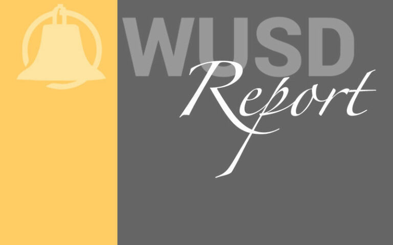 Council reorganizes, and budget news is good at WUSD meeting