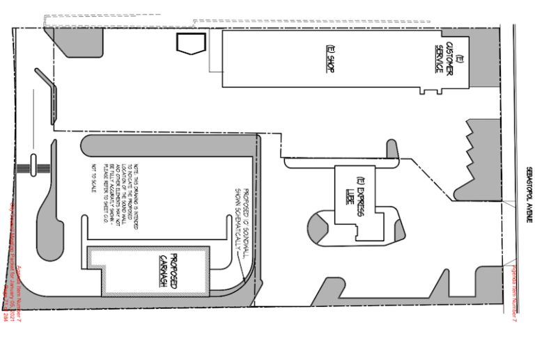 Public hearing extended for proposed downtown Sebastopol car wash