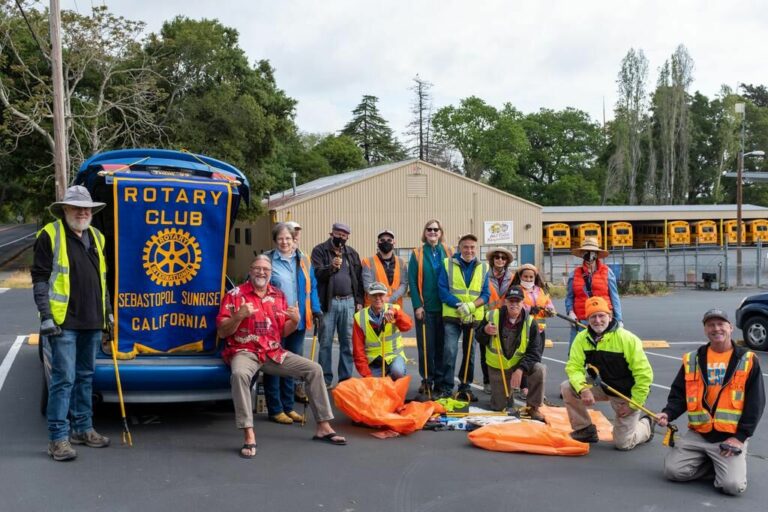 Sebastopol Rotary Sunrise holding silent auction for the Russian Riverkeepers’ Clean Team