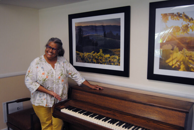 Cloverdale Family Apartments now home to a piano