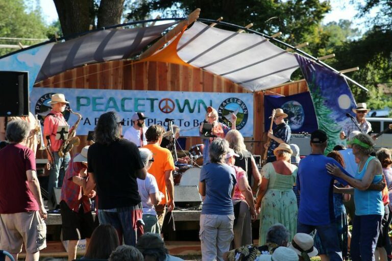 Peacetown opening at the Barlow this week