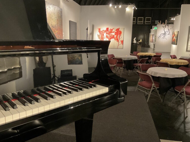 An intimate performing arts venue is opening at the Paul Mahder Gallery