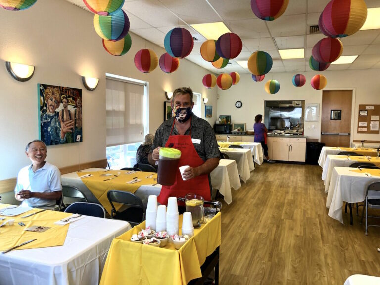 ‘Hustley, bustley and wonderful:’ The Sebastopol Area Senior Center hosts first in-person lunch