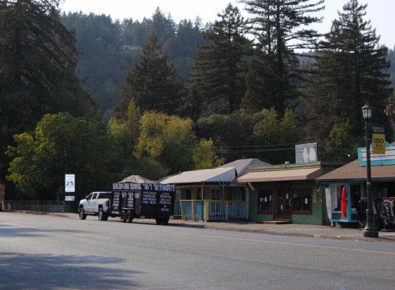 Late night fire in downtown Guerneville damages three buildings