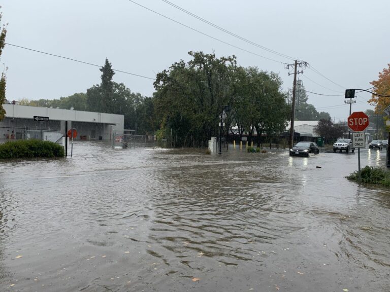 Sebastopol fire and police departments respond to storm impacts on city