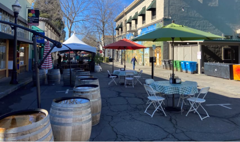 Plaza Street reopening to traffic, city exploring opportunities for pedestrian-friendly zones