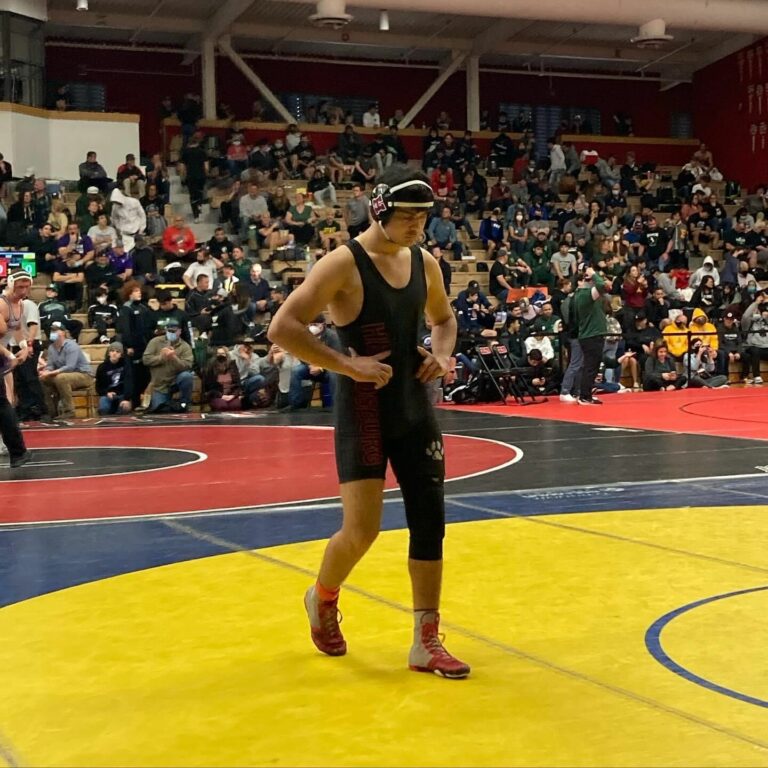 Hounds trio competes at North Coast Section Wrestling Championships