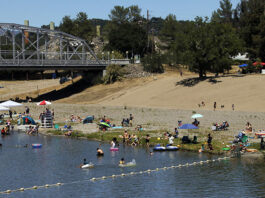 Healdsburg Veterans Memorial Beach will be accessible during daylight hours.