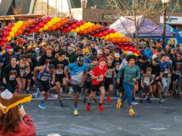 Fun runners at Turkey Trot