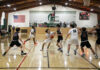 Basketball action at Rio Lindo