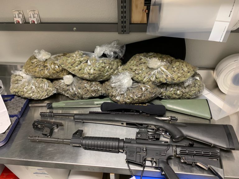 Healdsburg Cops Find Weed, Weapons in Cloverdale Search