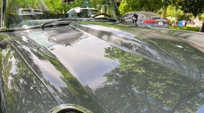Headlamp of Jaguar XKE