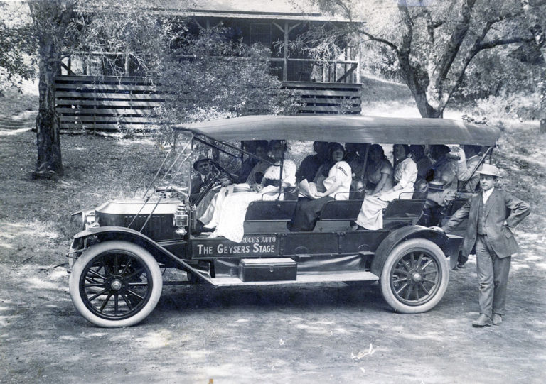 Old touring car