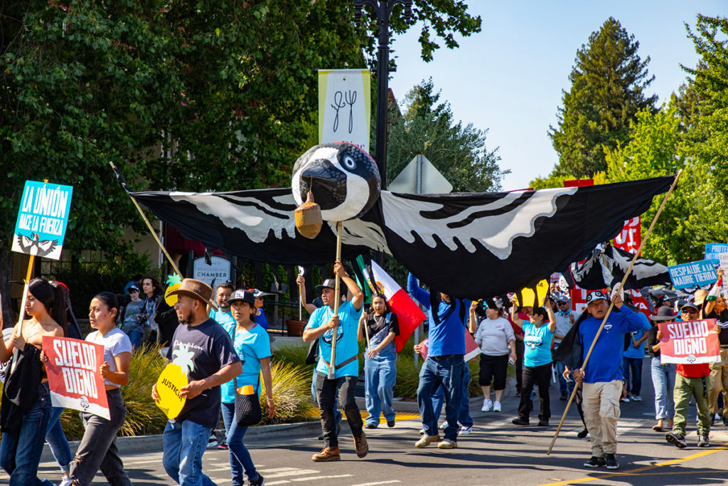 Farmworkers march