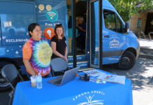 Biblio-Bus at Healdsburg Library