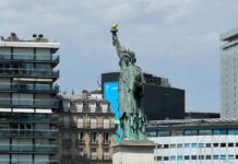 Lady Liberty in Paris