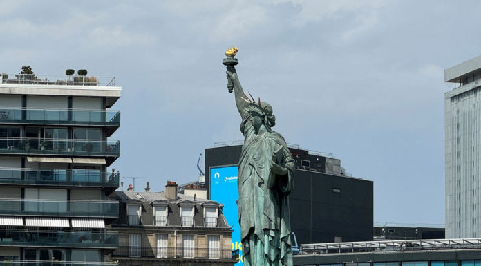 Lady Liberty in Paris