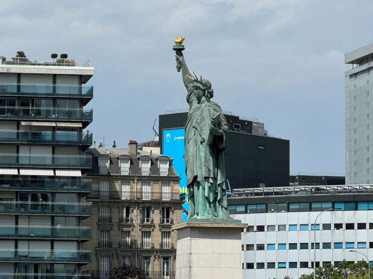 Lady Liberty in Paris