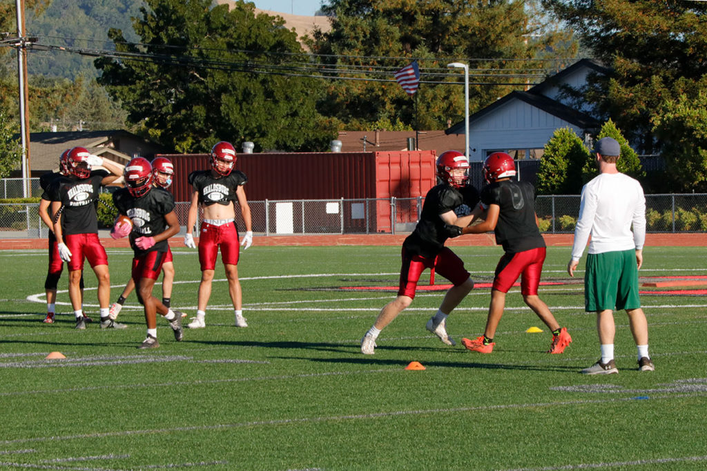 Football practice