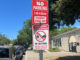 Anti-Idling signs at school