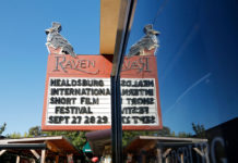 Raven Theater marquee