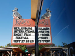 Raven Theater marquee