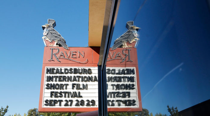 Raven Theater marquee