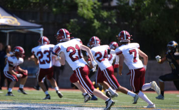 Healdsburg football defense